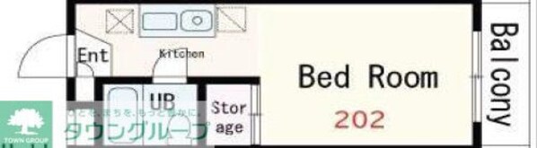 メゾン・ド・ラポールの物件間取画像